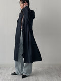 Captain Hood Neck Trench Coat