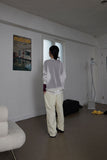 buttons split pants