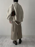 Newpopo Strap Long Skirt