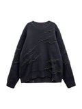 Cut-off damage knit