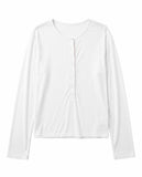 HENLEY BUTTON LONG TOP