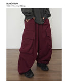 Fur Wrap Happo Cargo Sweatpants