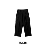 Vintage Washed Cargo Banding Pants