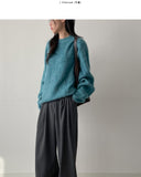 [FW/Brushed Fabric] Arch Two-Tuck Wide Slacks