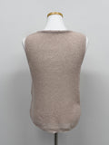 Hachi See-through U-neck Vest