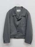 [unisex] Collar Over Fit Tracker Jacket