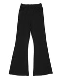 RIB BOOTCUT SWEAT PANTS