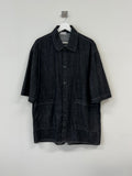 Pocket Denim Half Shirt