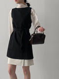[TieSET] Luna Sleeveless Mini One Piece