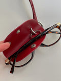 Nerd Round Horn-Rimmed Glasses