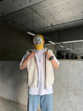 GORPCORE Hood Vest Zip-up