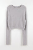 Mongle Fur Round Knit