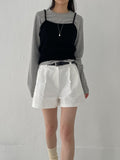 Leaf Layered Bustier Sleeveless