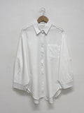 Mild Cotton Overfit Long Shirt