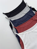 Rudin Boat Neck Ribbed Sleeveless