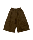 Cotton Two Tuck Bermuda Banding Pants