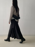 Mohair Mix Wool Crop Knit
