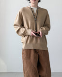 Pin Layered Round Knit