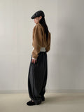 Poodle Fleece Crop Cardigan