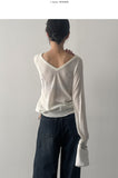 Nosh Yang V-neck Loose Fit Knit