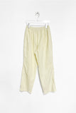 buttons split pants