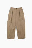 Pie Curve Side Pocket Wide Pants