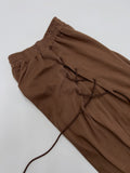 [2way!] Eyelet Wide Training Pants