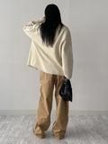Rowle V-neck Overfit Cardigan