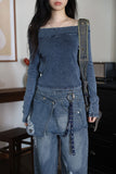 Bio Denim Off Shoulder