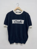 Elo overfit ringer knit