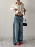 705 All-Brush Wide Denim Pants