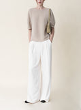[Premium] Whole Garment Miru Short Sleeve Knitwear