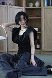 Aco Pleats Nylon Banding Pants