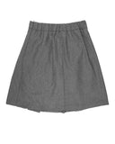 COZY PLEATS MIDI SKIRT