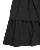 STRING LAYERED FLARE SKIRT