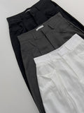 LeM Pintuck Wide Slacks
