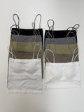 [2 version/with cup] Span square bra top