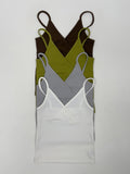 Tone-tone Ribbed Sleeveless