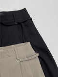 Newpopo Strap Wide Slacks