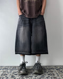 [Plan] Cutting Brush Washing Bermuda Denim