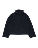 DOUBLE BUTTON WOOL COAT