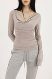 Mumi draped tee