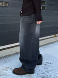 Lit Cat Washed Balloon Denim