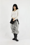 Yuje shirring crop off-shoulder tee