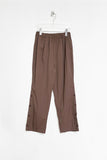 buttons split pants