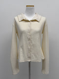 [Bustier SET] Serine Rib Cardigan T-shirt