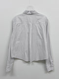 Rats Stripe Crop Shirt