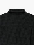 Seersucker combat pocket check shirt