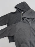 Biz Pigment Overfit Hooded Zip-Up