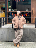 Two-tone Hachi Over Knit